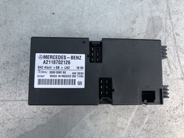 MERCEDES W211 MODUŁ STEROWNIK FOTELA A2118702126