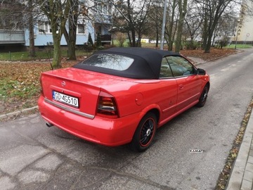 Opel Astra G Cabrio 1.6 16V 101KM 2001 Opel Astra Opel Astra G Cabrio Stan Kolekcjonerski Zamiana 1.6 Benzyna, zdjęcie 17