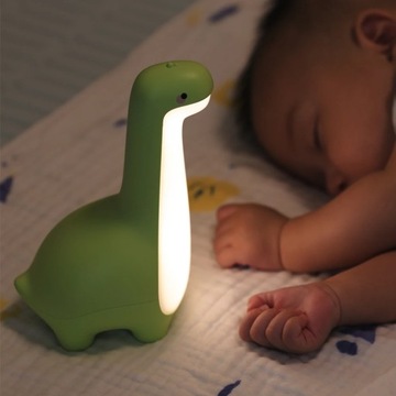 LAMPKA NOCNA LED BIURKOWA STOŁOWA DLA DZIECI 1,8W DINOZAUR