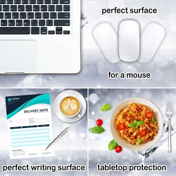 Прочный защитный коврик для стола 120х60 ромб.