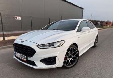 Ford Mondeo V Sedan Facelifting 2.0 EcoBlue 190KM 2019 Ford Mondeo ST LINE 2.0D 190ps 8BiegowAutomat FullLed PoDuzymSerwisie Bezw