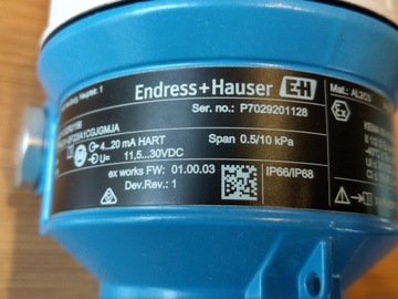ДАТЧИК ENDRESS HAUSER PMC51-DQR0/156 НОВЫЙ БЕСПЛАТНО