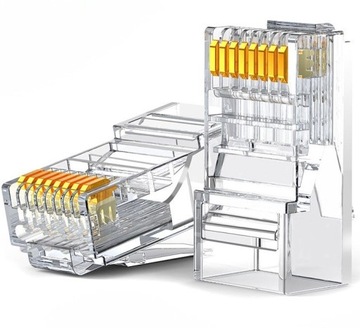 Ugreen 50x wtyk wtyczka końcówka RJ45 Cat5