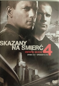 Serial Skazany na śmierć sezon 4 dysk 3-4 ( 9-16)
