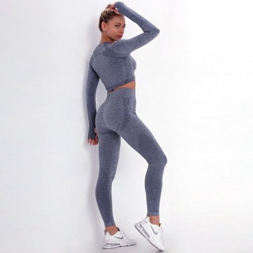 Спортивный комплект из двух предметов SET LEGGINGS топ FITNESS Gym SET L