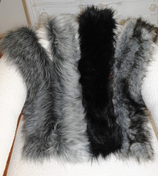 готовый МЕХ для КАПЮШОНА - ВОРОТНИК-ШАРФ мужской