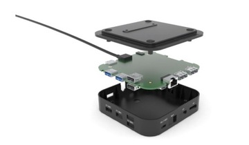 Док-станция USB-C 2xDisplay RJ45 PD 100 Вт