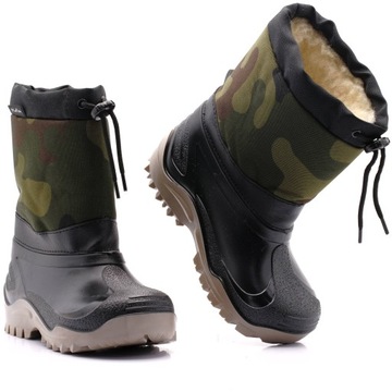 RENBUT MUFLON ŚNIEGOWCE BUTY ZIMOWE WEŁNA 33/34