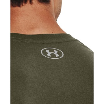 KOSZULKA MĘSKA UNDER ARMOUR BAWEŁNA KHAKI rozm. XL