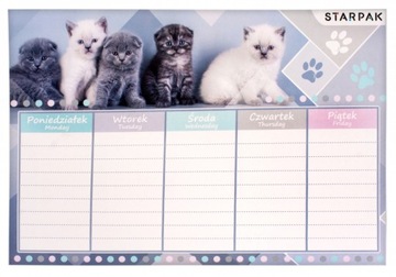 PLAN LEKCJI CUTIES KOTKI STARPAK