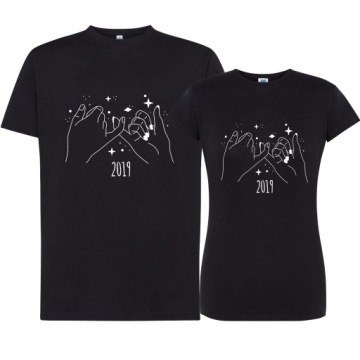 НАБОР РУБАШЕК ДЛЯ ПАР В ПОДАРОК НА ДЕНЬ СВЯТОГО ВАЛЕНТИНА