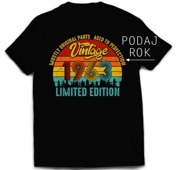 KOSZULKA PREZENT VINTAGE LIMITED EDITION 1963 XXL
