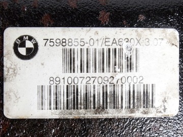 NÁPRAVA DIFER ZADNÍ 3.07 BMW E81 E87 120D E90 E91 320D 2.0D N47 7598855