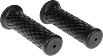 Универсальная ручка для мотоцикла черная ЗАКРЫТАЯ