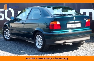 BMW Seria 3 E36 Compact 316 i 102KM 1996 BMW 316i Compact Klimatyzacja BEZWYPADKOWY Automat, zdjęcie 8