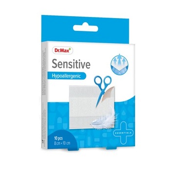 Dr.Max Plaster Sensitive 8cm x 10cm 10 szt.