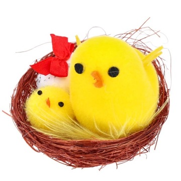 Kurczak Kurczaczek Wielkanocny 1szt Ozdoba Figurka 6cm Do Koszyczka Stroika