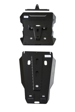 HD HEAVY DUTY CHASSIS GUARDS MITSUBISHI L200 (2015+) FIAT FULLBACK (2015+)