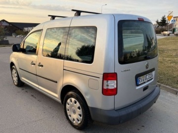 Volkswagen Caddy III Furgon 1.4 80KM 2009 Volkswagen Caddy 7 osob Caddy LIFE 1,4 Benz.80KM Klimatron Parktroniki Ele, zdjęcie 7