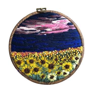full of embroidery kits