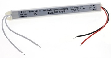 Zasilacz LED impulsowy ULTRA SLIM 2A 12V 24W