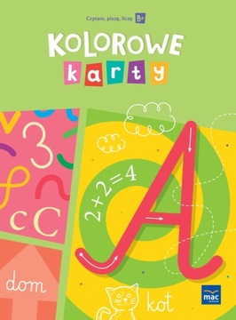 KOLOROWE KARTY POZIOM B+ PAKIET SZEŚCIOLATEK BOX