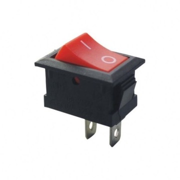 Przełącznik kołyskowy bistabilny KCD1 21x15mm 2PIN