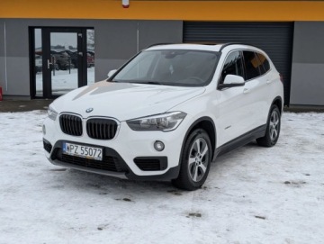 BMW X1 F48 Crossover sDrive18d 150KM 2016 BMW X1 Ledy Panorama Alu Klima Navi Tempomat Serwis Gwarancja 2.0 Diesel, zdjęcie 8