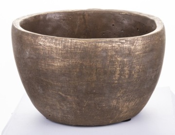 ЦВЕТОЧНЫЙ ГОРШОК КРЫШКА ЛИЦО-ГОЛОВКА ЧАША ЗОЛОТО ВИНТАЖ