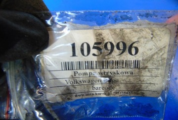 VOLKSWAGEN LUPO 1.7SDI ČERPADLO VSTŘIKOVAČE