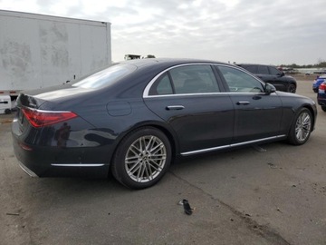 Mercedes 2021 Mercedes-Benz Klasa S S 580 4MATIC, od ubezpieczyciela 4.0 Benzyna 496KM, zdjęcie 3