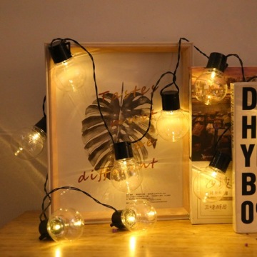 СОЛНЕЧНАЯ САДОВАЯ ГИРЛЯНДИЯ ШАРИКИ 10 светодиодов