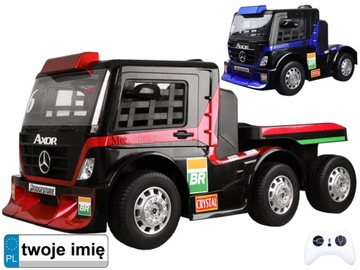 Автомобиль питается от большого аккумулятора грузовика Mercedes 24 В PA0289.