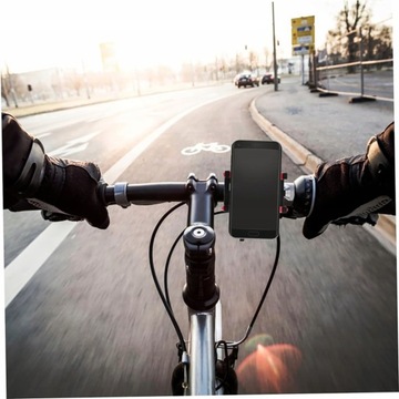 ДЕРЖАТЕЛЬ ДЛЯ ВЕЛОСИПЕДНОГО ТЕЛЕФОНА НА РУЛЕ АЛЮМИНИЕВЫЙ GEAROX GXR-1