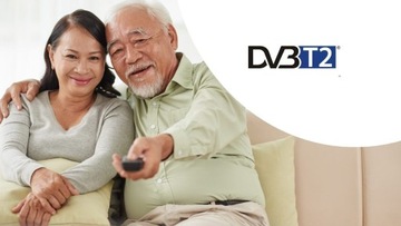Dekoder tuner DVBT 2 HEVC telewizja naziemna HDMI SCART + PILOT