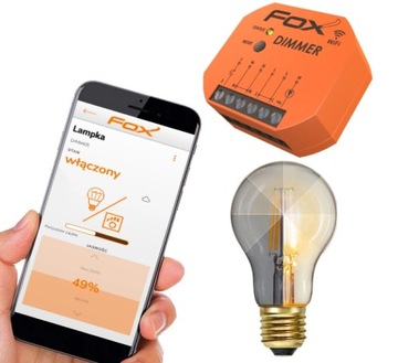 Контроллер Wi-Fi Dimmer, диммер освещения 230В F&F FOX