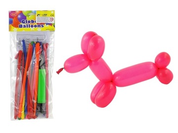 Balony Do Modelowania Długie Rurki 50szt + Pompka