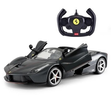 SAMOCHÓD ZDALNIE STEROWANY Ferrari Aperta DRIFT LED AUTO RC RASTAR NA PILOT
