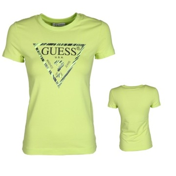 GUESS t-shirt koszulka DAMSKA AMBRA rozmiar M