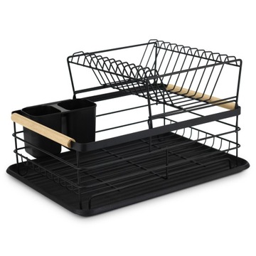 БОЛЬШОЙ ДРЕНАЖ ДЛЯ СУШКИ ПОСУДЫ, ПОДДОН + ДОЗАТОР ЖИДКОСТИ