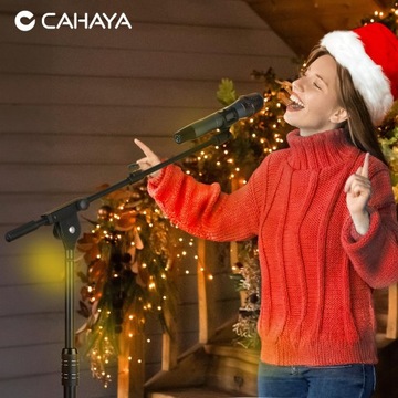 Микрофон Cahaya 2IN1 с клипами для микрофона Cy0311