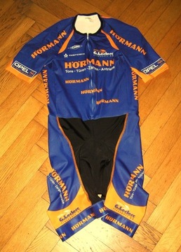 Kombinezon kolarski TZAMO TEAM cienki STRETCH Pani M IDEAŁ