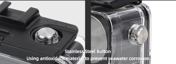 Водонепроницаемый чехол для дайвинга длиной 40 м. Защитный подводный чехол DJI Osmo Action 3