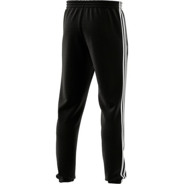 Spodnie męskie adidas Tapered Elasticcuff 3 Stripes Pant czarne S X1C92