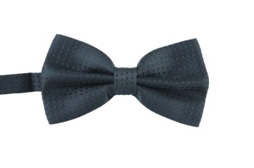 Elegancka czarna mucha dla Pana Młodego Świadka