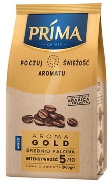 Kawa Ziarnista Prima Aroma Gold 900g