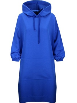 Długa, lekka fajna bluza sukienka L/XL 40/42
