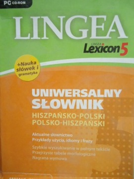 Uniwersalny słownik hiszpańsko-polski, polsko-hisz