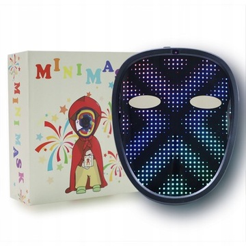 Maska dziecięca LED Light Up
