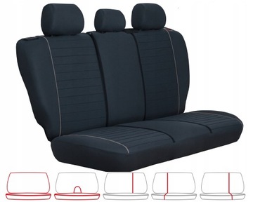 Чехлы на автомобильные сиденья для OPEL COMBO